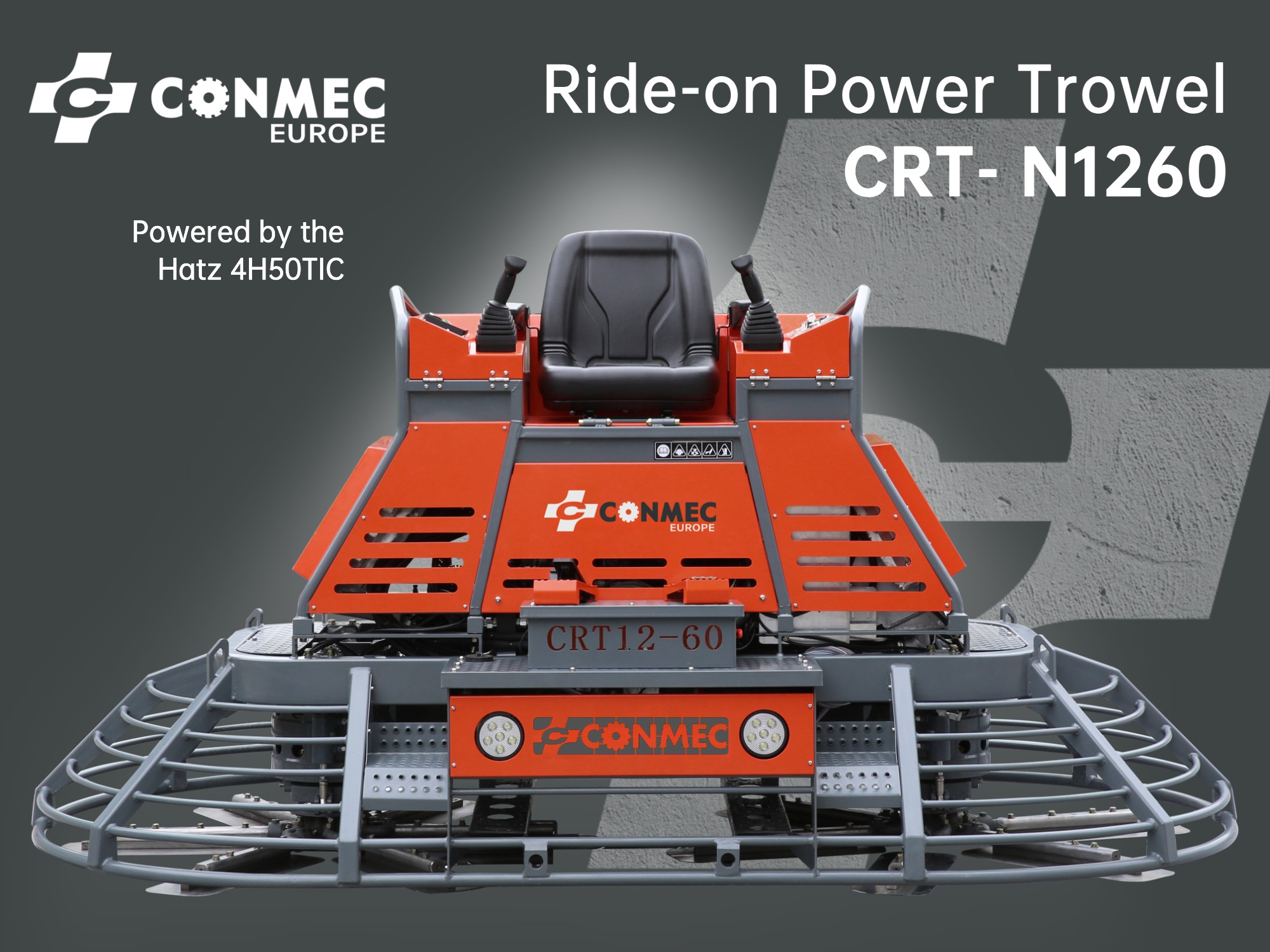 crtn1260 ride on trowel