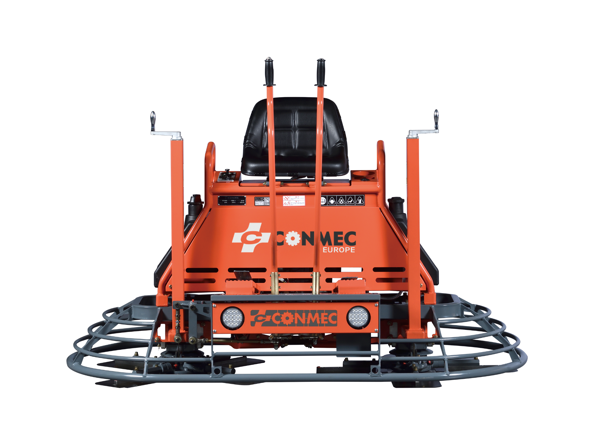 crtn836 ride on power trowel
