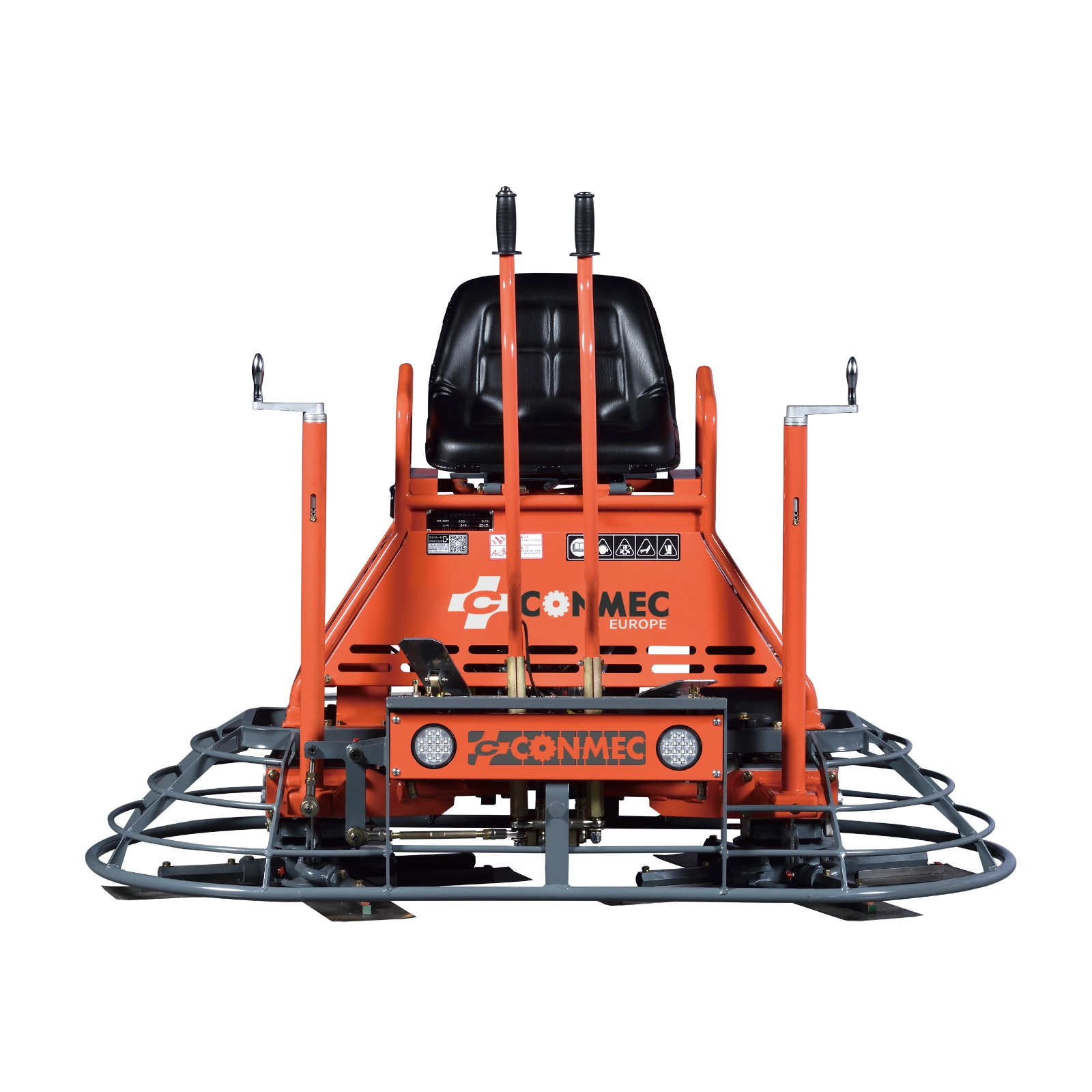 CONMEC CRTN830 compact ride-on power trowel
